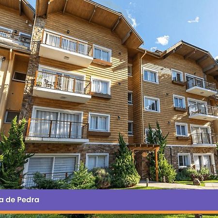 Rosa Edificio Casa De Pedra Apartment Gramado Bagian luar foto